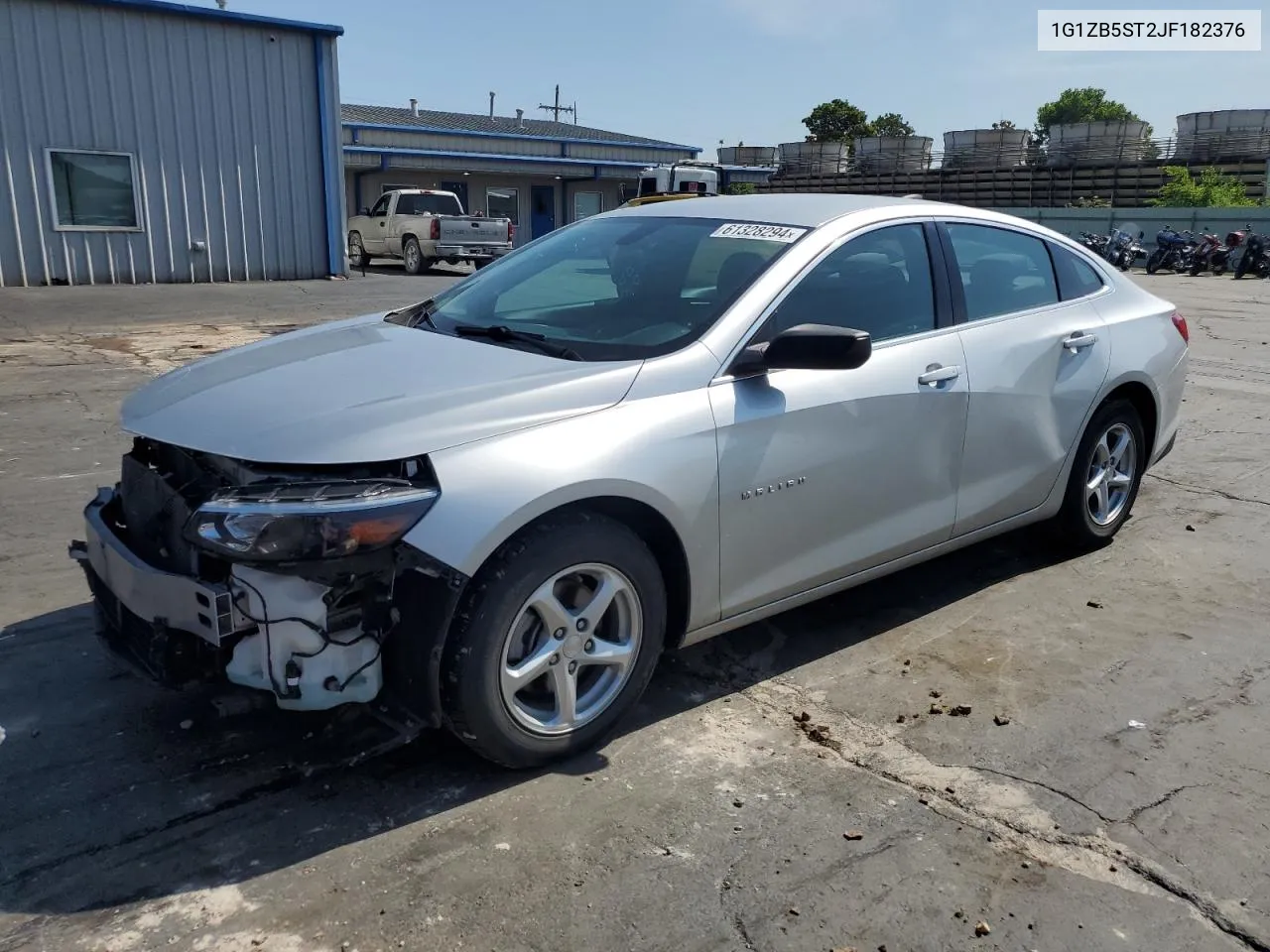 2018 Chevrolet Malibu Ls VIN: 1G1ZB5ST2JF182376 Lot: 61328294