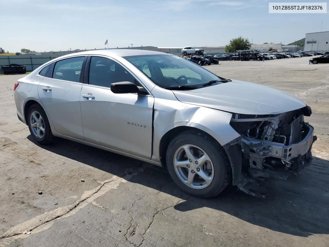 2018 Chevrolet Malibu Ls VIN: 1G1ZB5ST2JF182376 Lot: 61328294