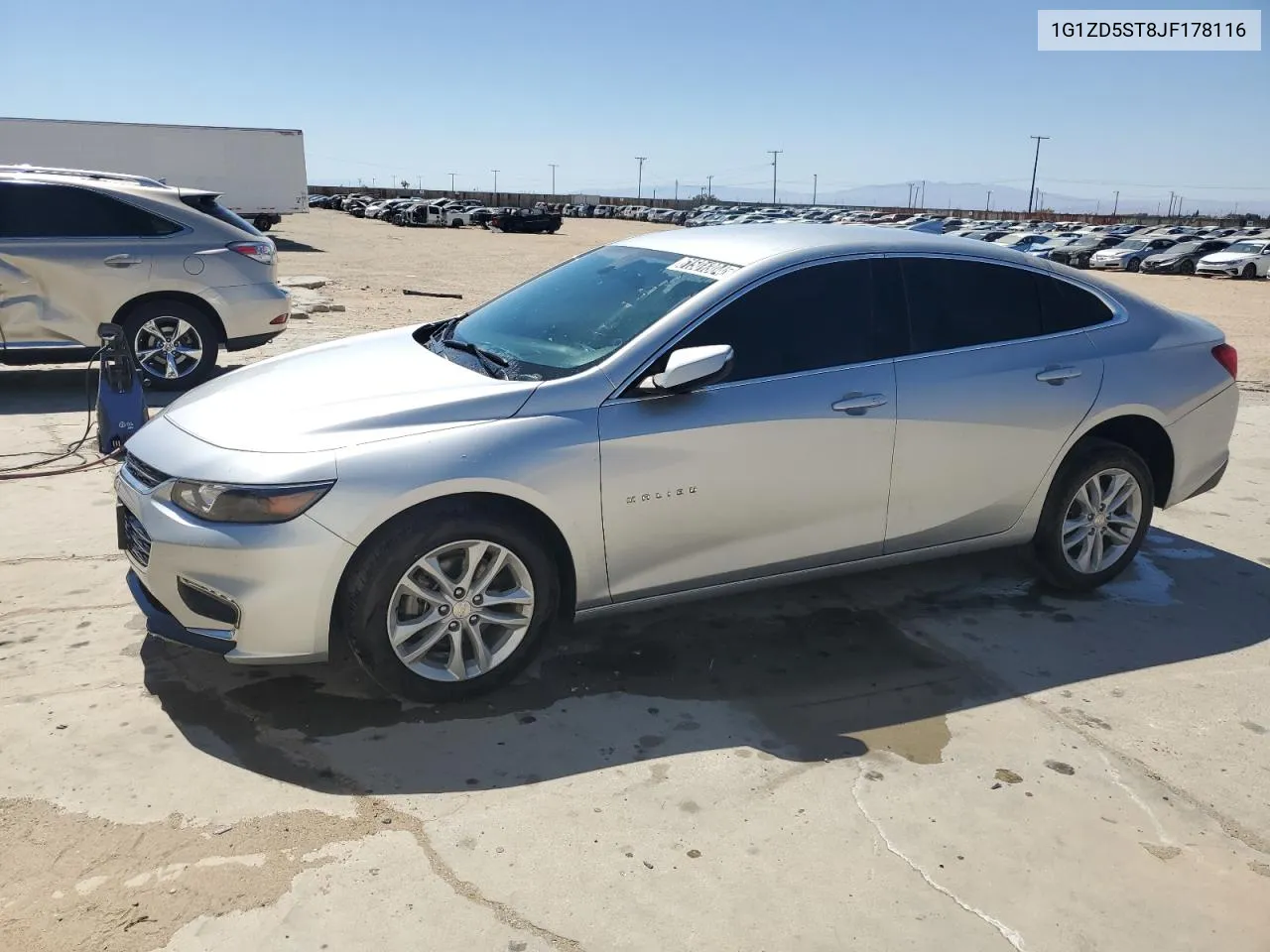 2018 Chevrolet Malibu Lt VIN: 1G1ZD5ST8JF178116 Lot: 61501304