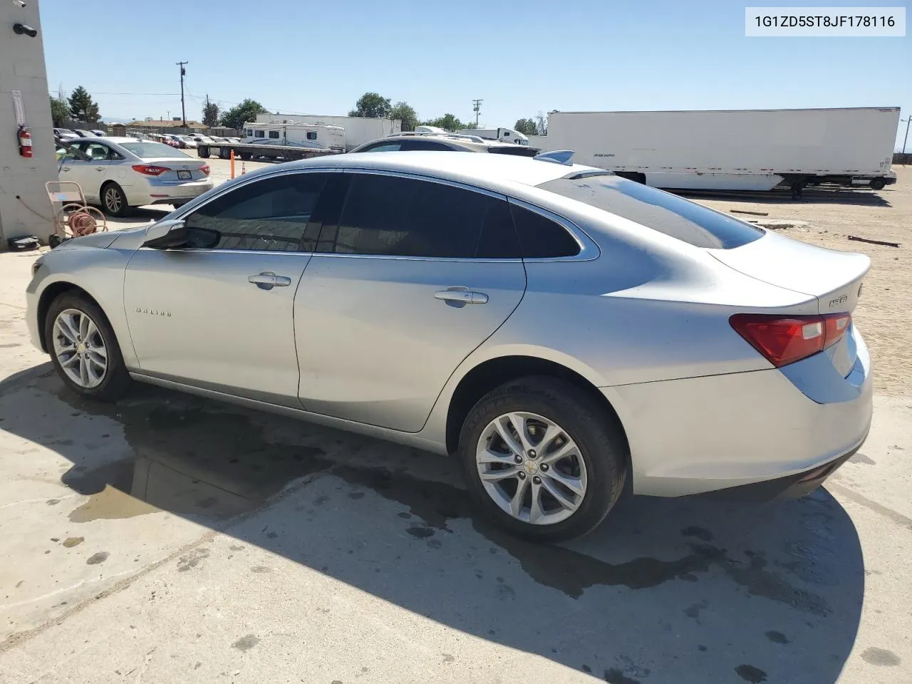 2018 Chevrolet Malibu Lt VIN: 1G1ZD5ST8JF178116 Lot: 61501304