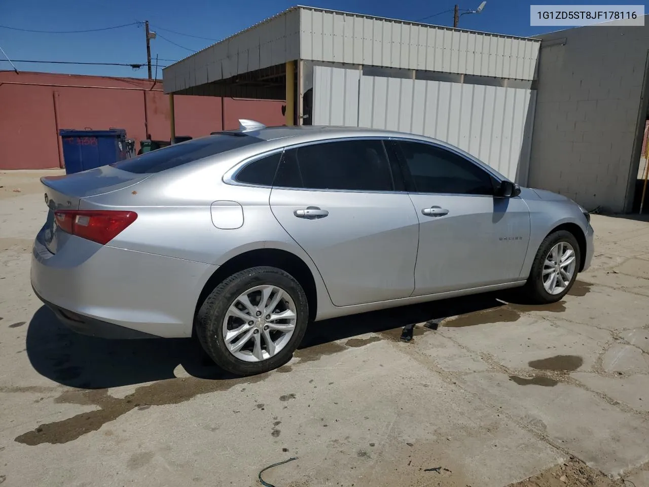 2018 Chevrolet Malibu Lt VIN: 1G1ZD5ST8JF178116 Lot: 61501304