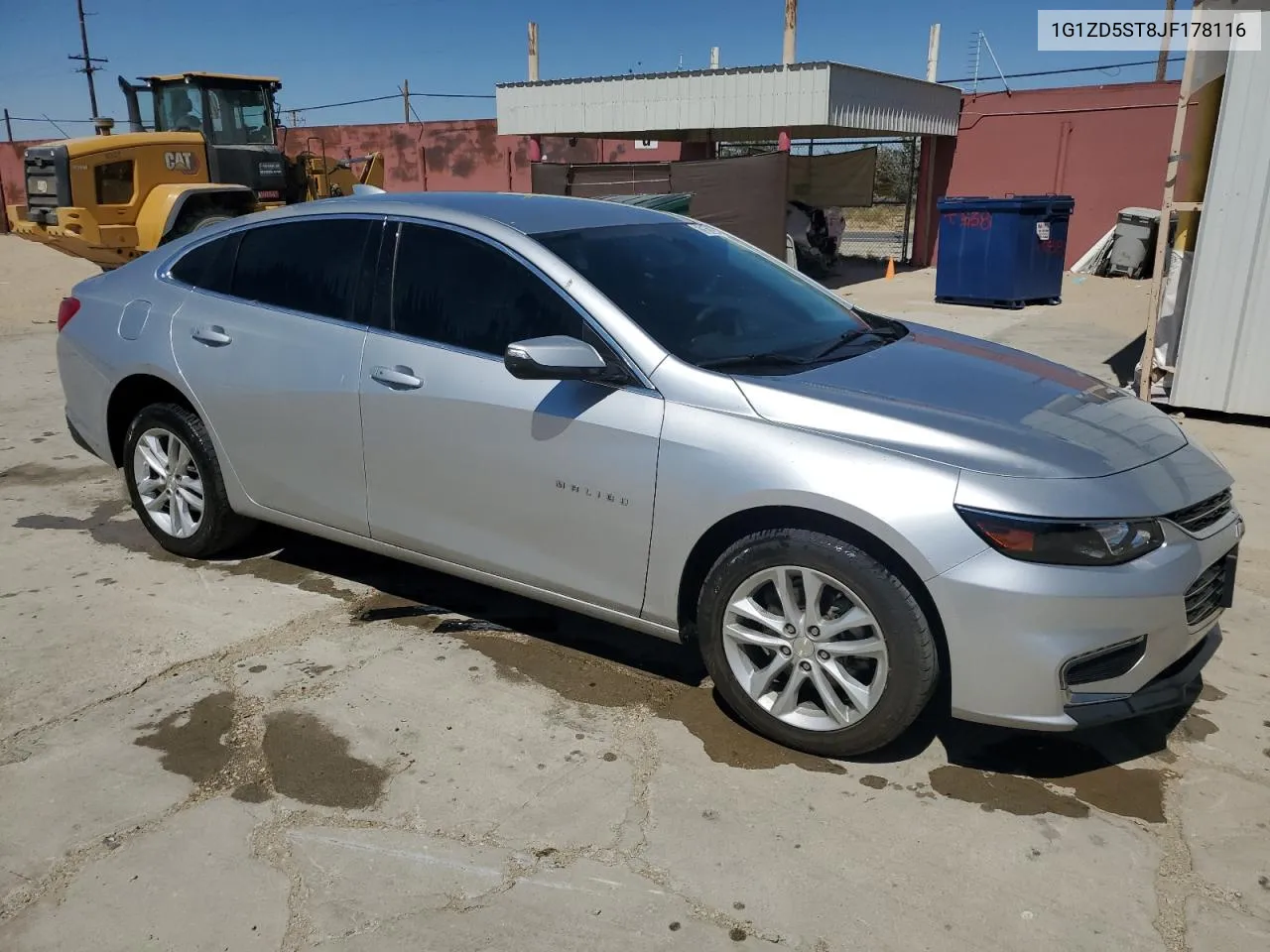 2018 Chevrolet Malibu Lt VIN: 1G1ZD5ST8JF178116 Lot: 61501304