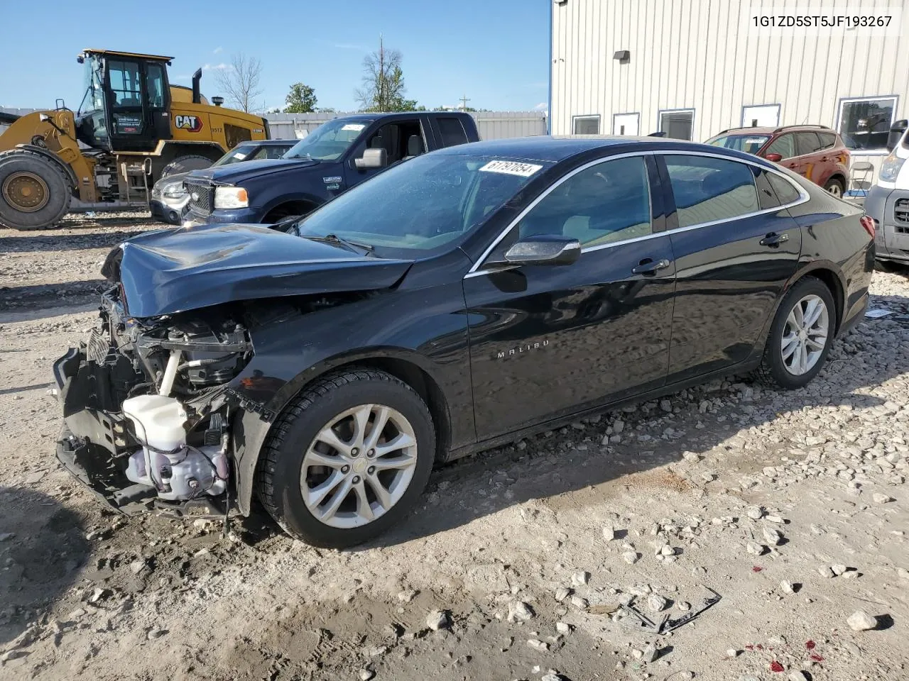 2018 Chevrolet Malibu Lt VIN: 1G1ZD5ST5JF193267 Lot: 61797054