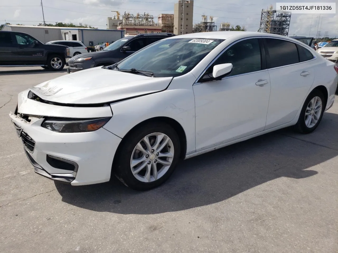 2018 Chevrolet Malibu Lt VIN: 1G1ZD5ST4JF181336 Lot: 62009304