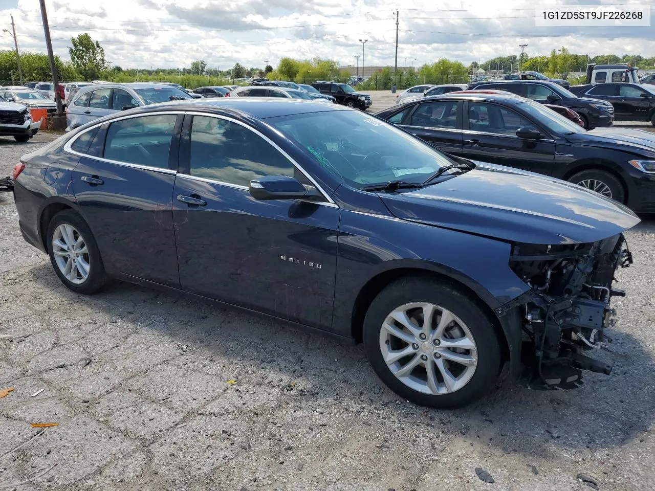 1G1ZD5ST9JF226268 2018 Chevrolet Malibu Lt