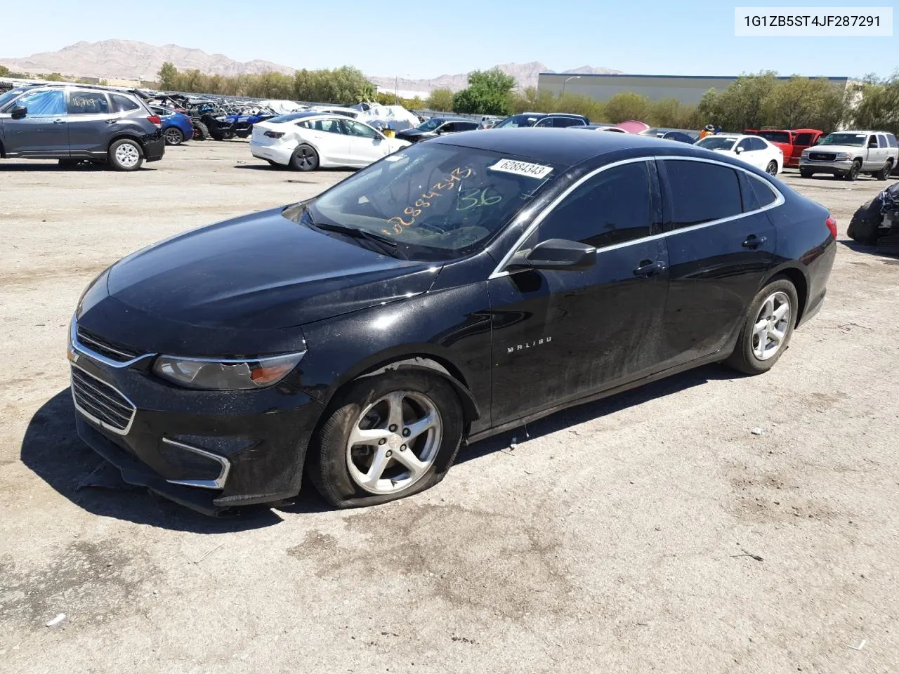 1G1ZB5ST4JF287291 2018 Chevrolet Malibu Ls