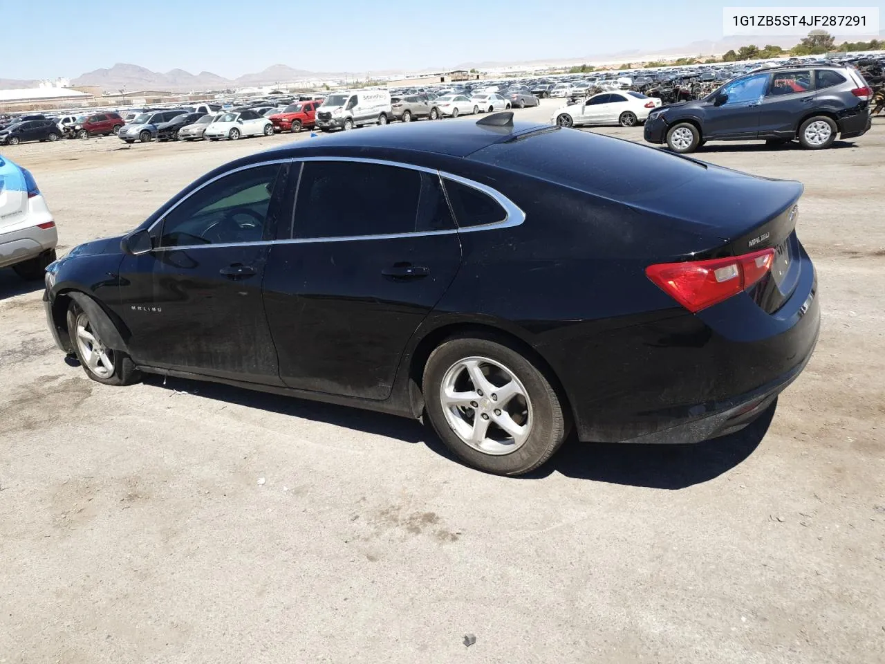 2018 Chevrolet Malibu Ls VIN: 1G1ZB5ST4JF287291 Lot: 62884343