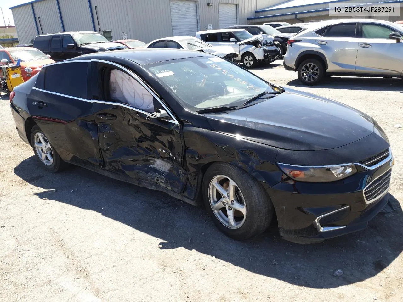 1G1ZB5ST4JF287291 2018 Chevrolet Malibu Ls