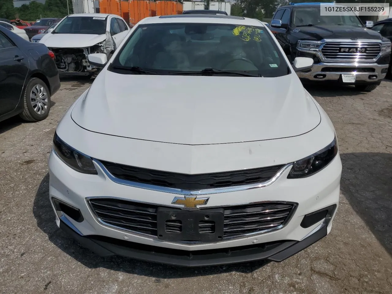 1G1ZE5SX8JF155239 2018 Chevrolet Malibu Premier