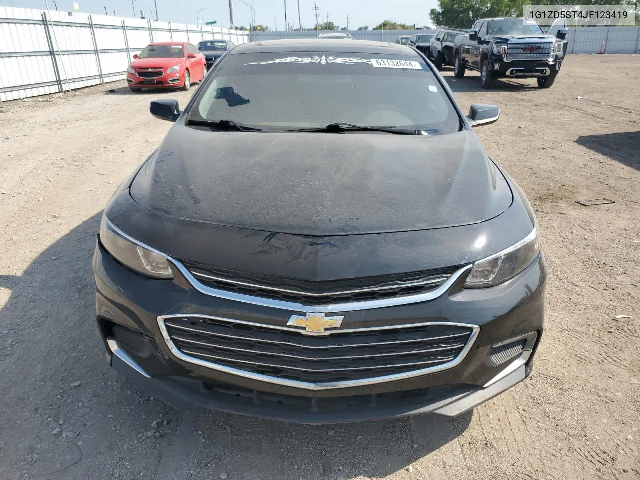 2018 Chevrolet Malibu Lt VIN: 1G1ZD5ST4JF123419 Lot: 63132644