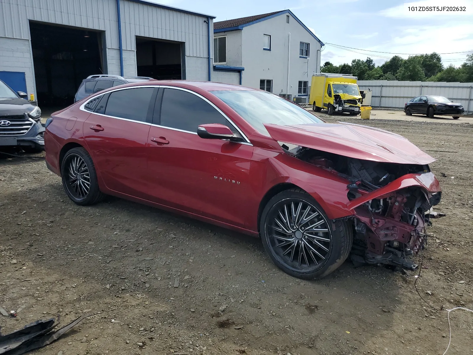 2018 Chevrolet Malibu Lt VIN: 1G1ZD5ST5JF202632 Lot: 63176334