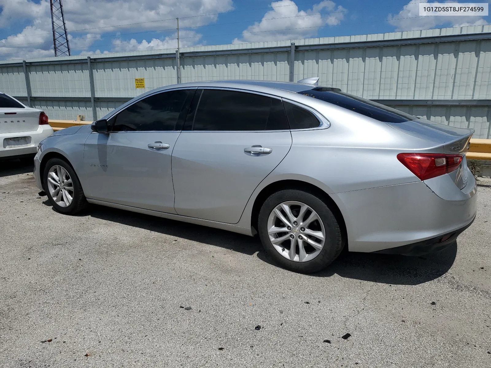 2018 Chevrolet Malibu Lt VIN: 1G1ZD5ST8JF274599 Lot: 63567464