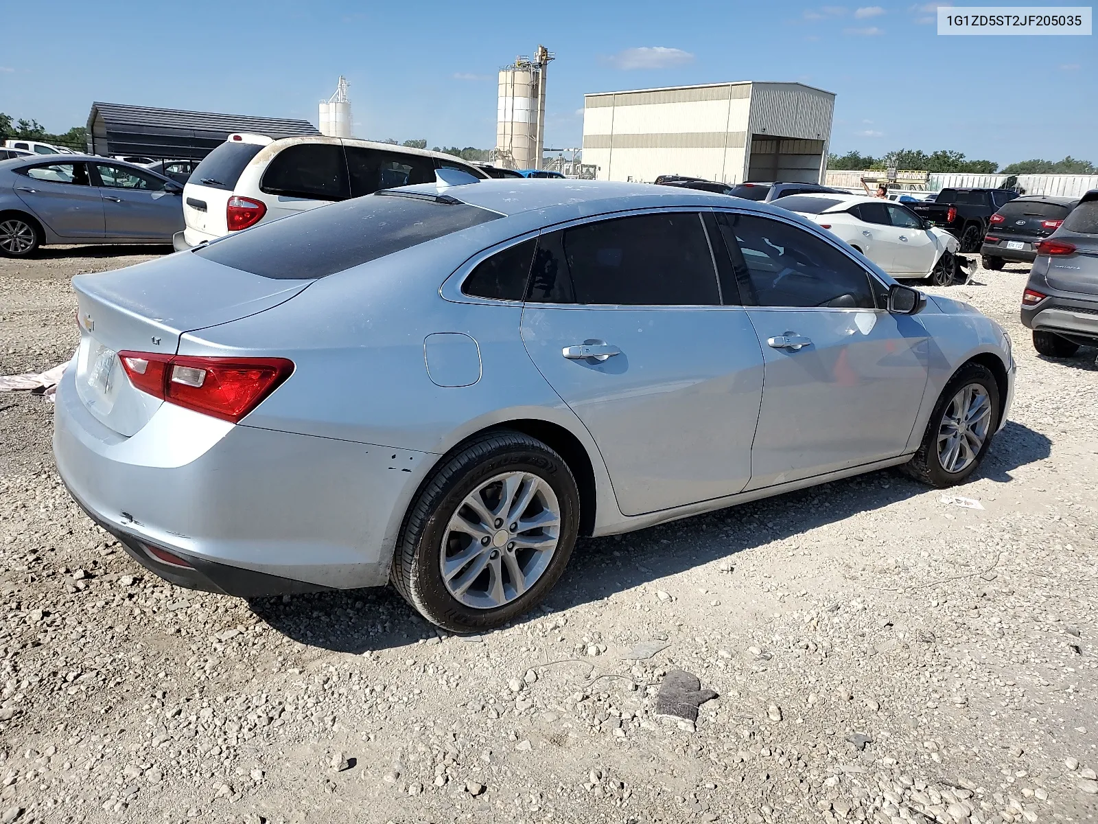 2018 Chevrolet Malibu Lt VIN: 1G1ZD5ST2JF205035 Lot: 63878614