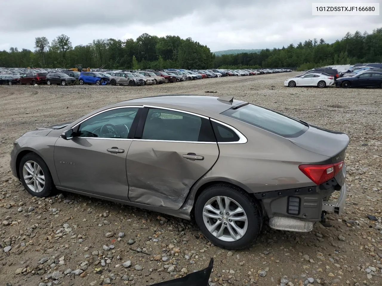 2018 Chevrolet Malibu Lt VIN: 1G1ZD5STXJF166680 Lot: 64147584