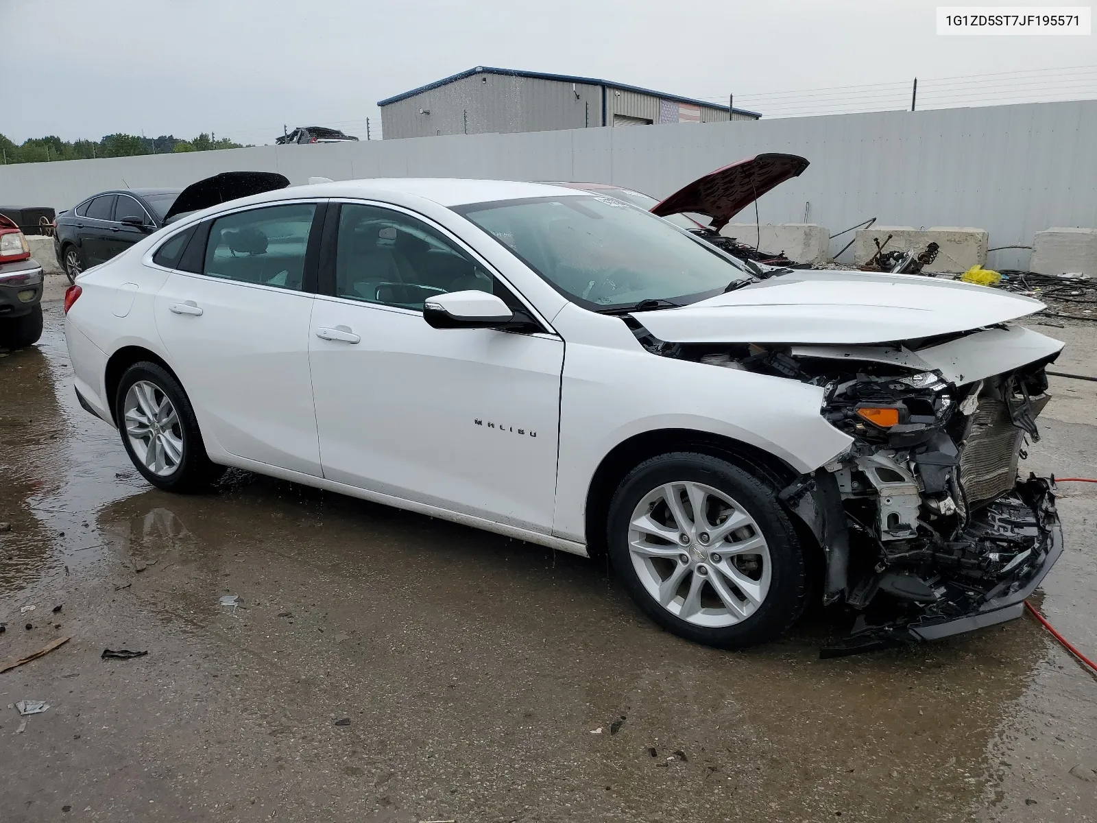 2018 Chevrolet Malibu Lt VIN: 1G1ZD5ST7JF195571 Lot: 64192734