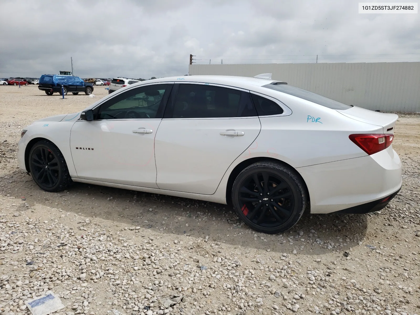 2018 Chevrolet Malibu Lt VIN: 1G1ZD5ST3JF274882 Lot: 64520034