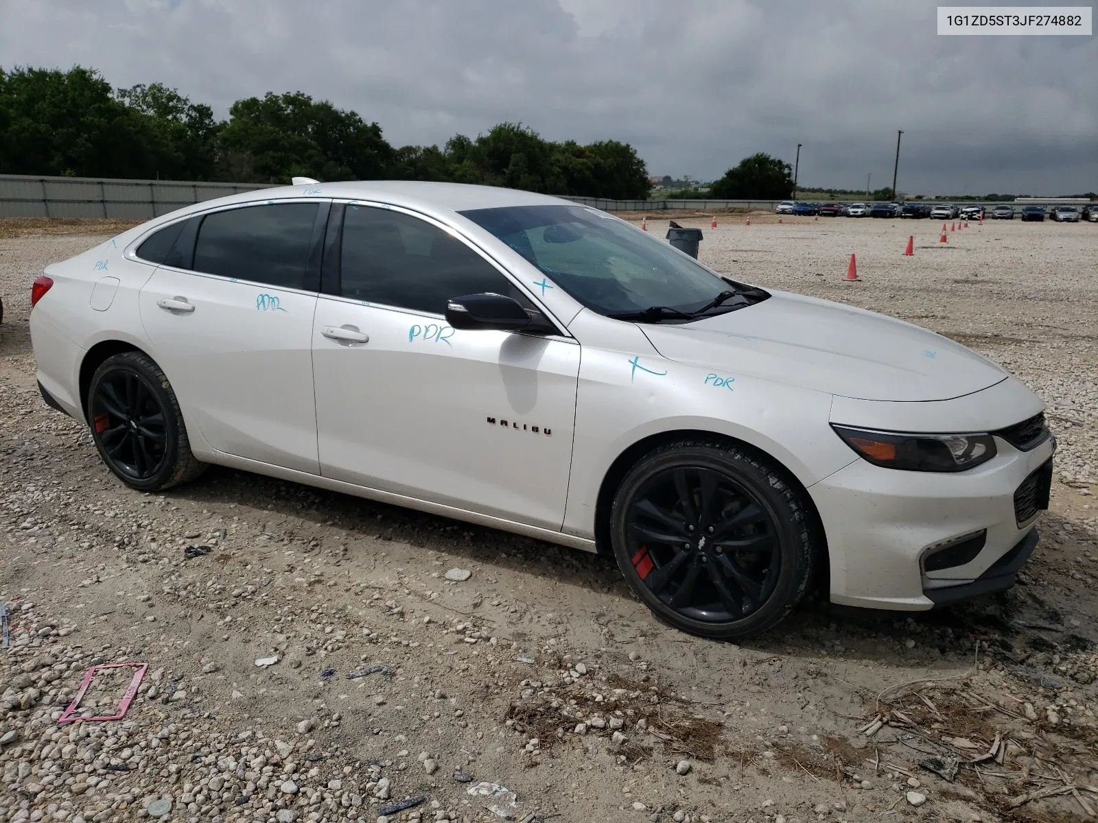 2018 Chevrolet Malibu Lt VIN: 1G1ZD5ST3JF274882 Lot: 64520034