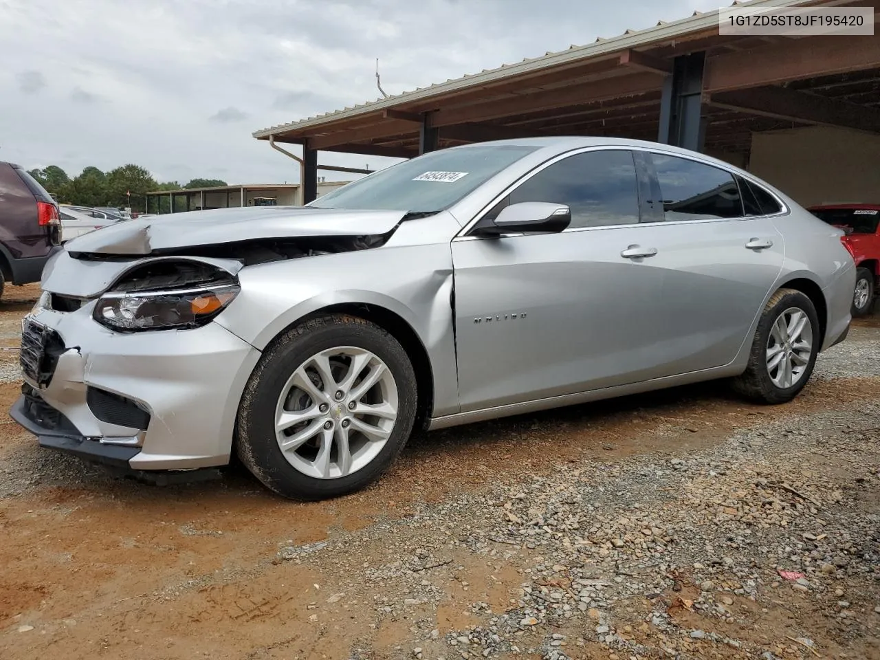 2018 Chevrolet Malibu Lt VIN: 1G1ZD5ST8JF195420 Lot: 64543874