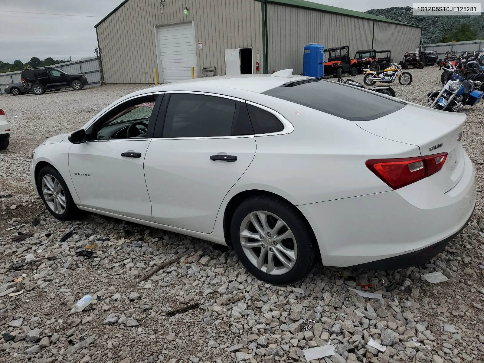 2018 Chevrolet Malibu Lt VIN: 1G1ZD5ST0JF125281 Lot: 65371374