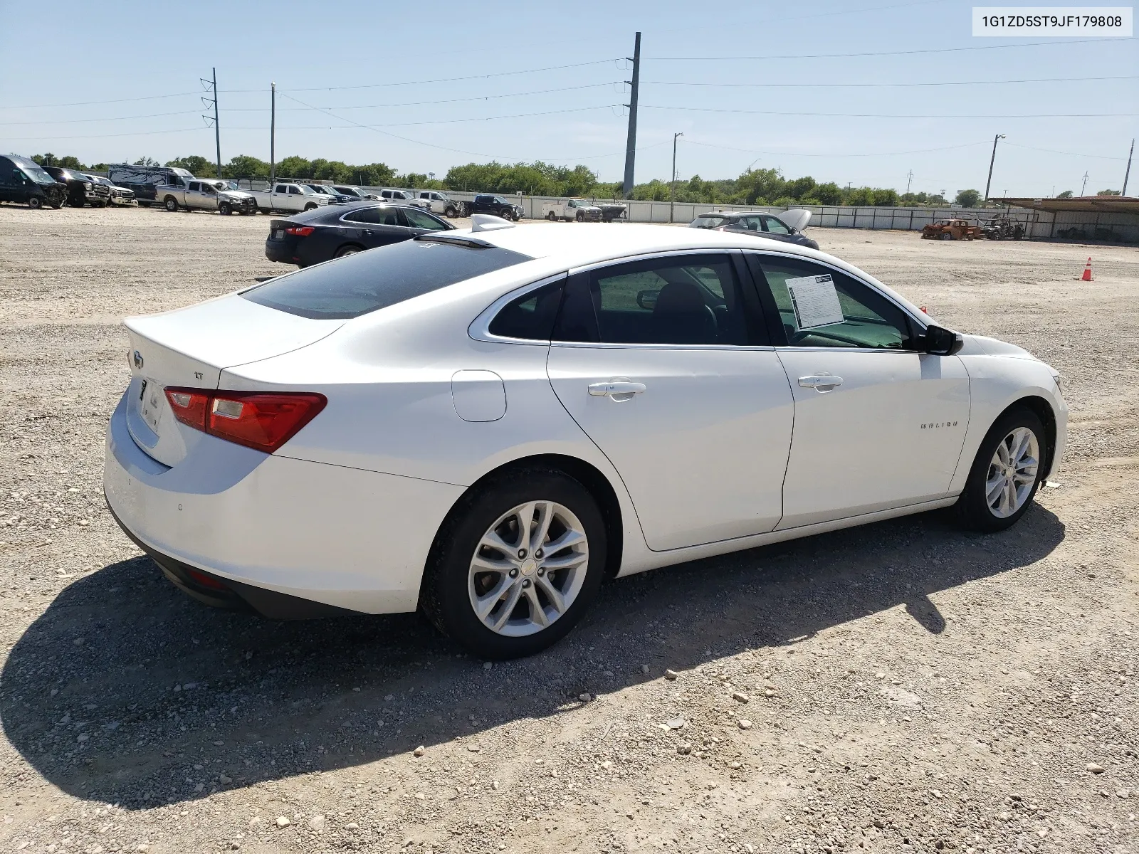 2018 Chevrolet Malibu Lt VIN: 1G1ZD5ST9JF179808 Lot: 65447984