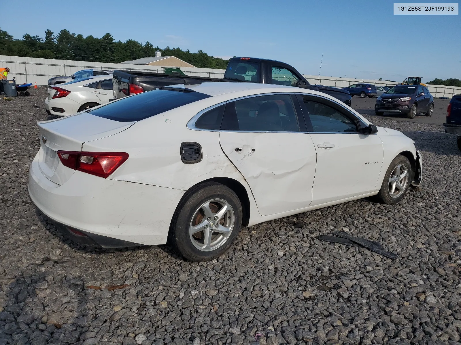 2018 Chevrolet Malibu Ls VIN: 1G1ZB5ST2JF199193 Lot: 65492924