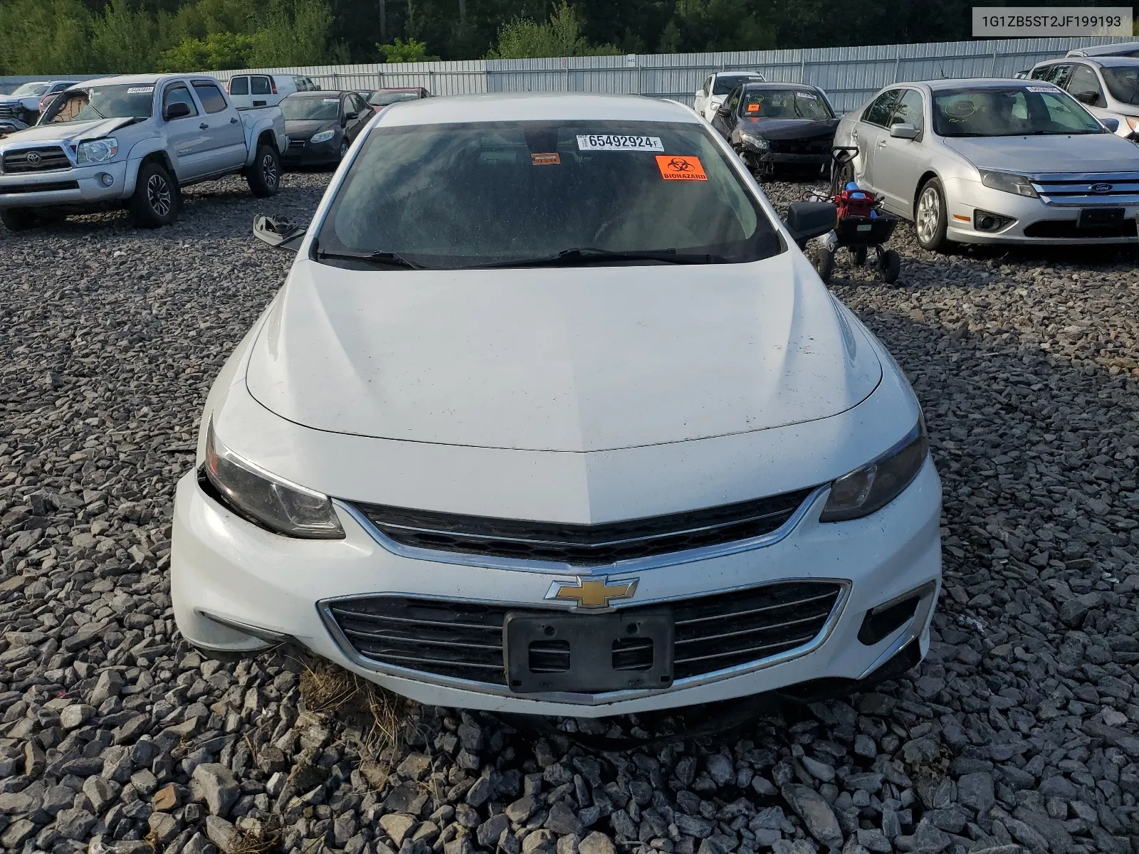 2018 Chevrolet Malibu Ls VIN: 1G1ZB5ST2JF199193 Lot: 65492924