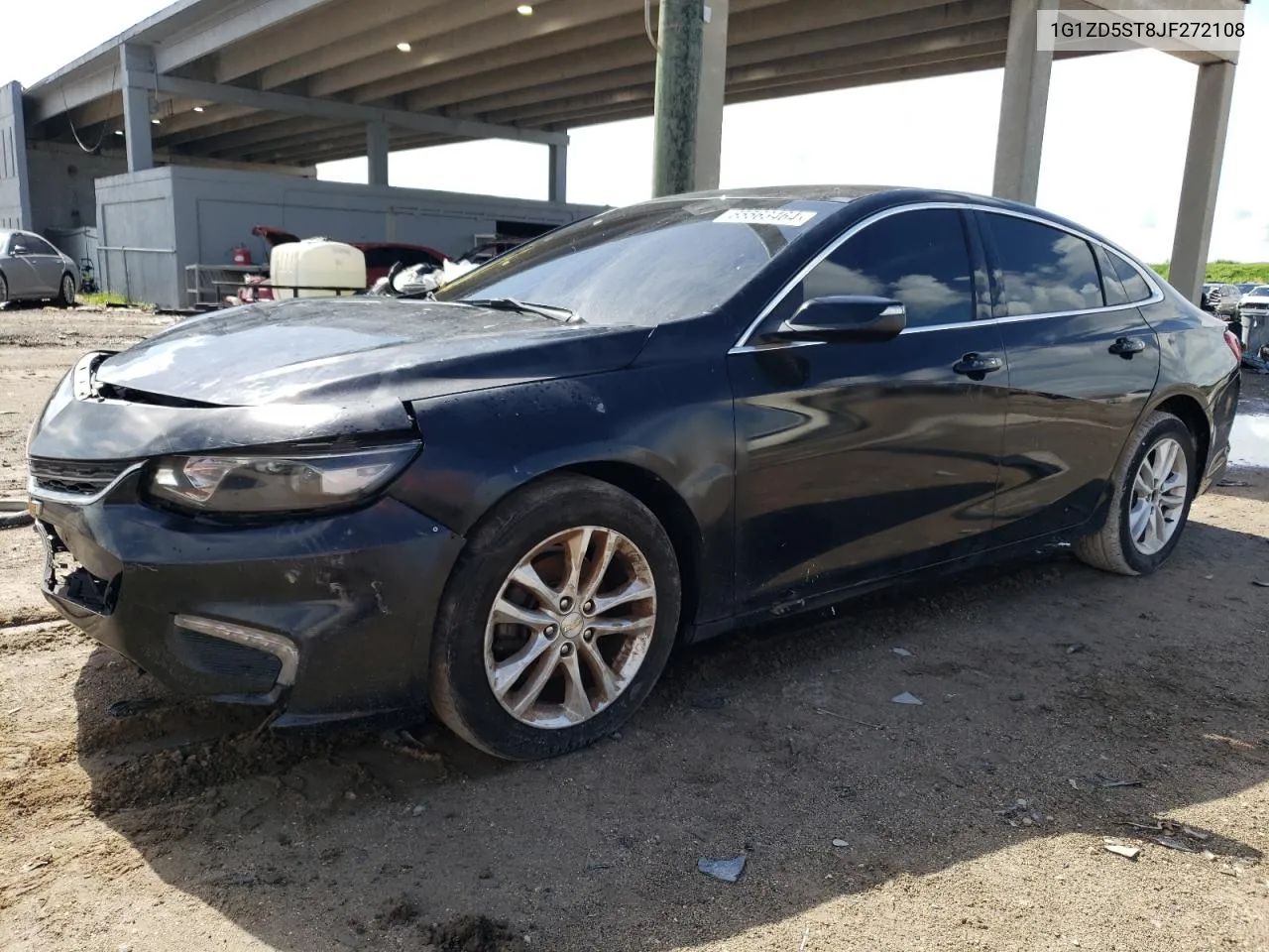 2018 Chevrolet Malibu Lt VIN: 1G1ZD5ST8JF272108 Lot: 65563464