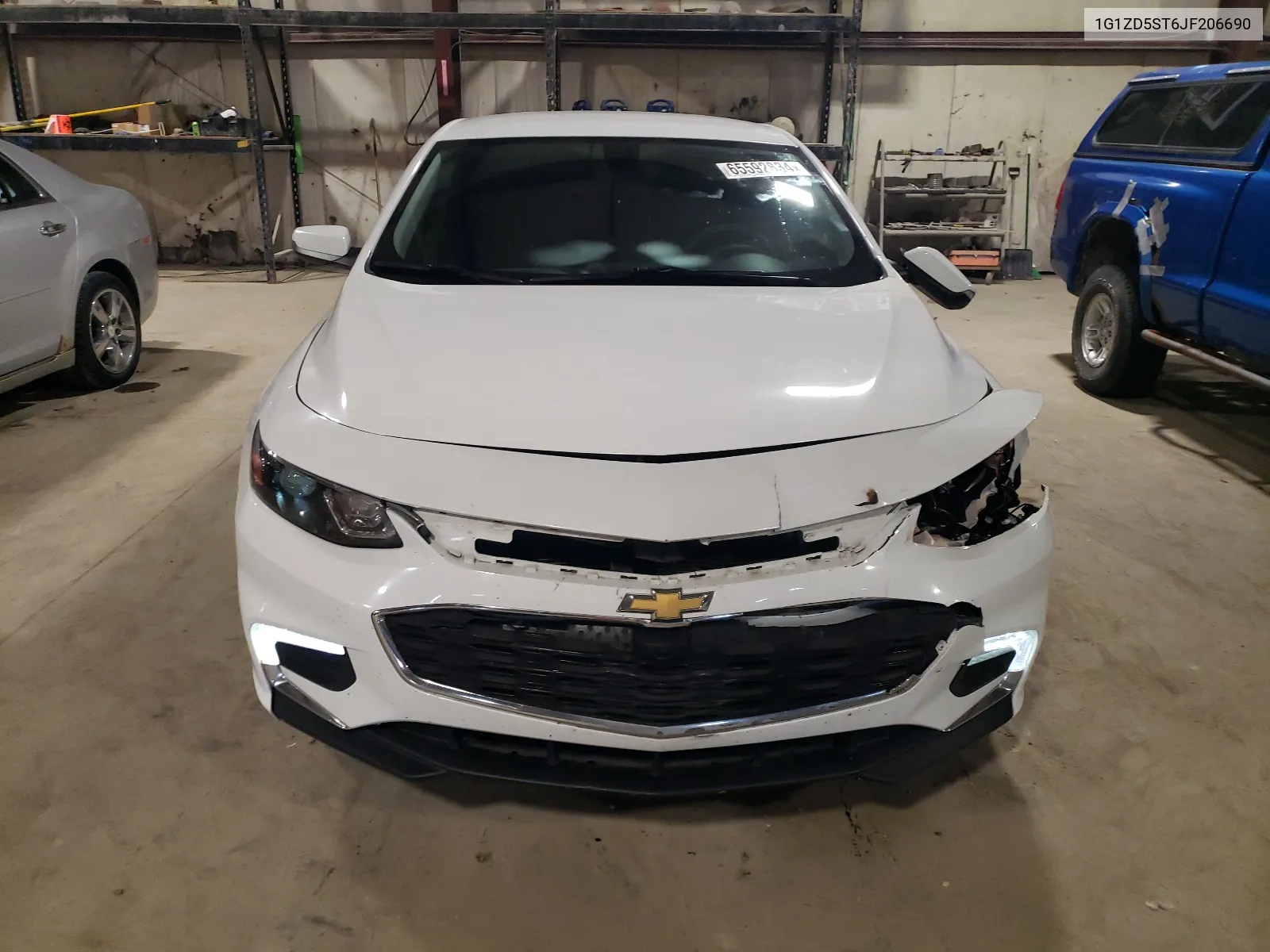 2018 Chevrolet Malibu Lt VIN: 1G1ZD5ST6JF206690 Lot: 65592834