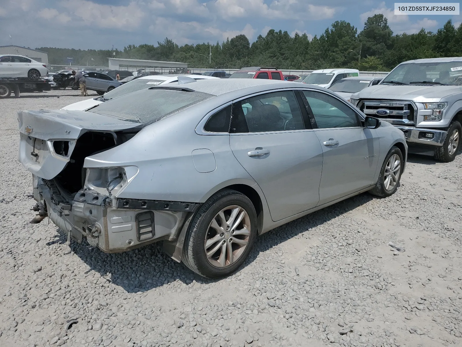 1G1ZD5STXJF234850 2018 Chevrolet Malibu Lt