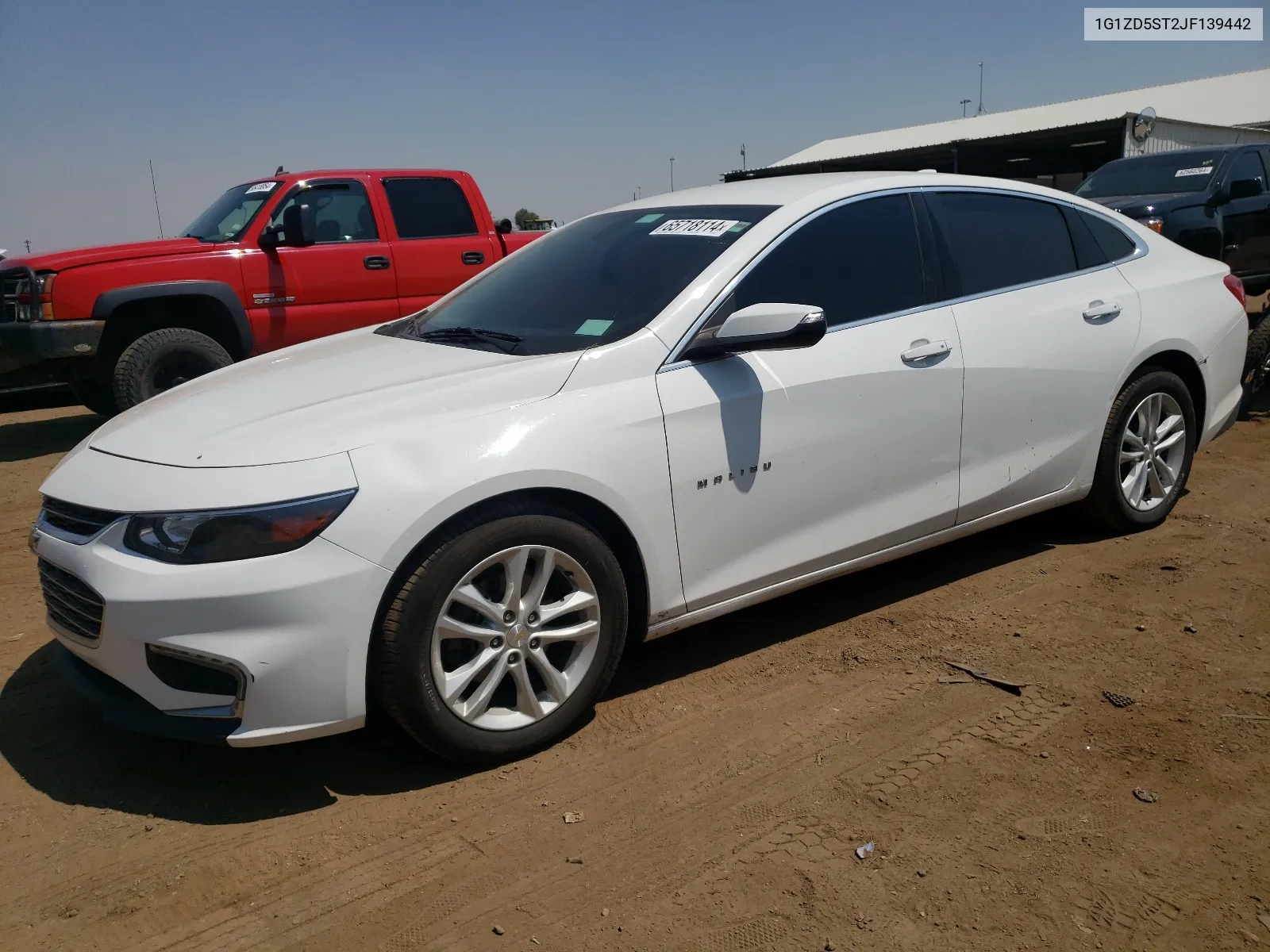 1G1ZD5ST2JF139442 2018 Chevrolet Malibu Lt