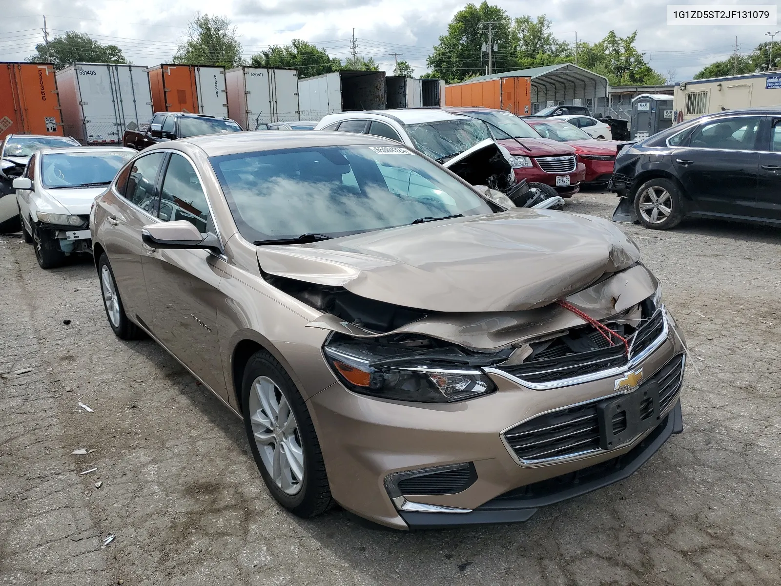 2018 Chevrolet Malibu Lt VIN: 1G1ZD5ST2JF131079 Lot: 65904324