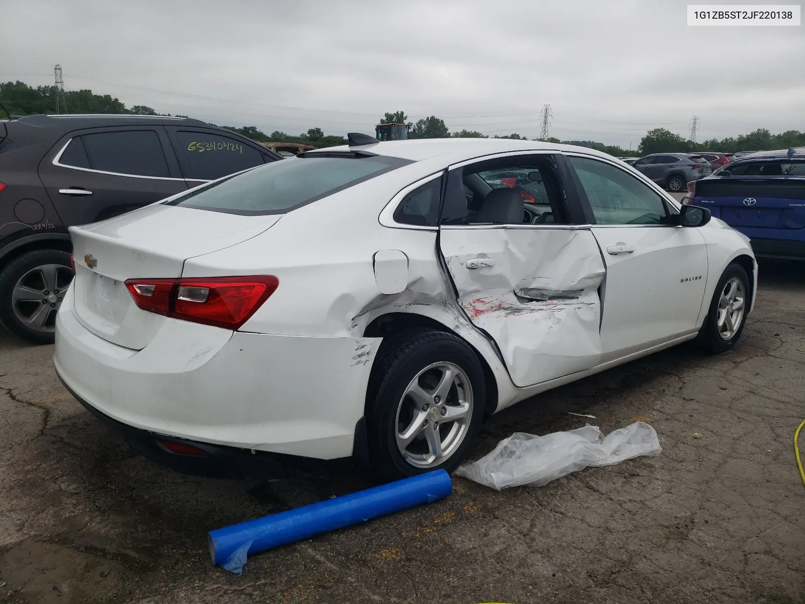 2018 Chevrolet Malibu Ls VIN: 1G1ZB5ST2JF220138 Lot: 65974404