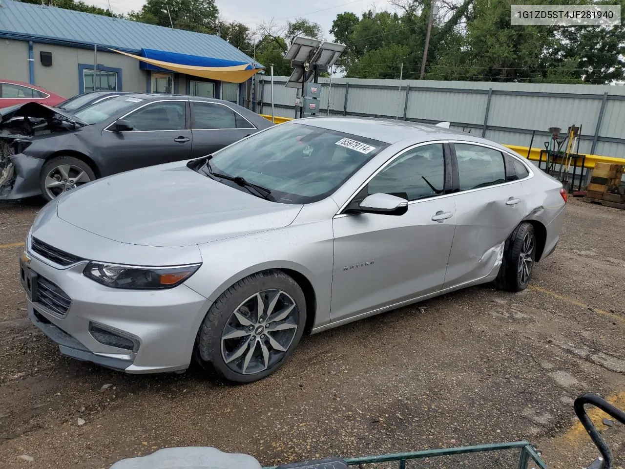 2018 Chevrolet Malibu Lt VIN: 1G1ZD5ST4JF281940 Lot: 65979114