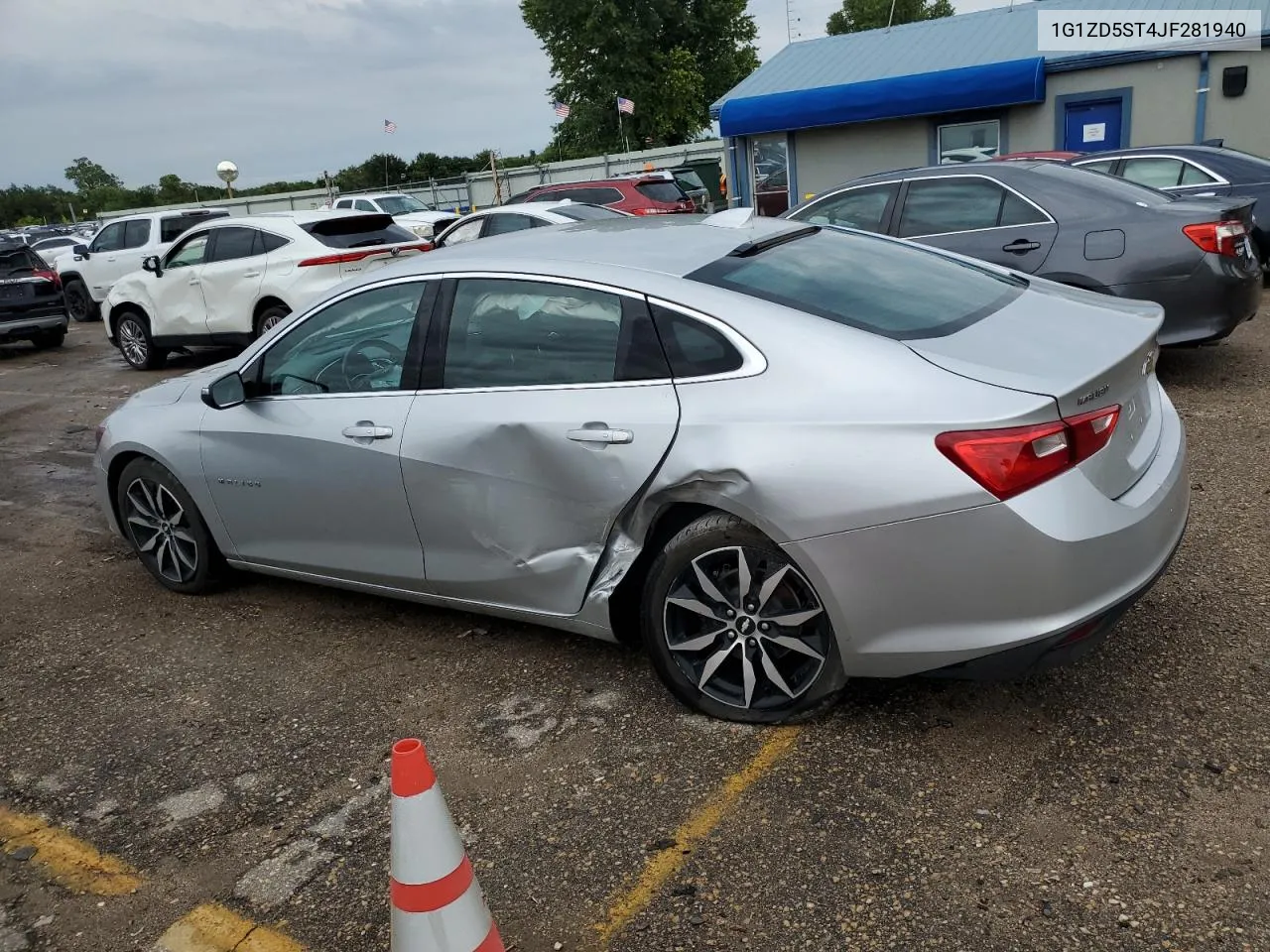 1G1ZD5ST4JF281940 2018 Chevrolet Malibu Lt