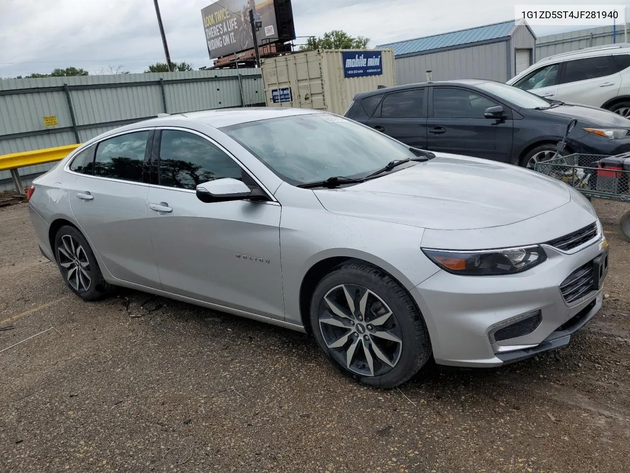 2018 Chevrolet Malibu Lt VIN: 1G1ZD5ST4JF281940 Lot: 65979114