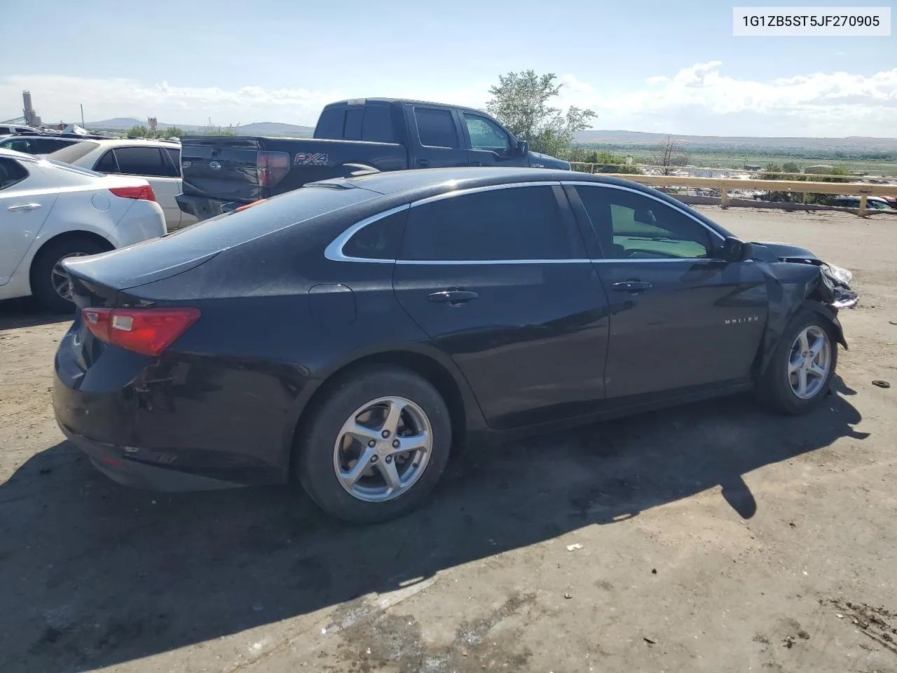 2018 Chevrolet Malibu Ls VIN: 1G1ZB5ST5JF270905 Lot: 66037604