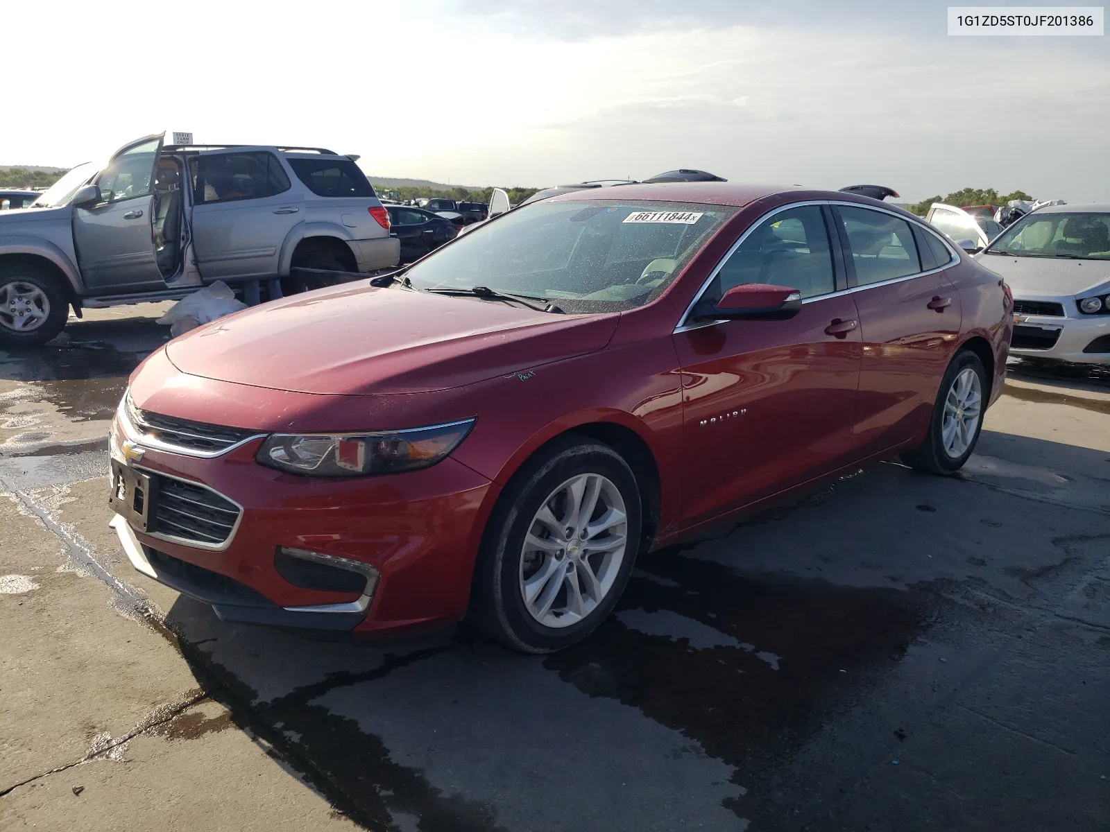 1G1ZD5ST0JF201386 2018 Chevrolet Malibu Lt