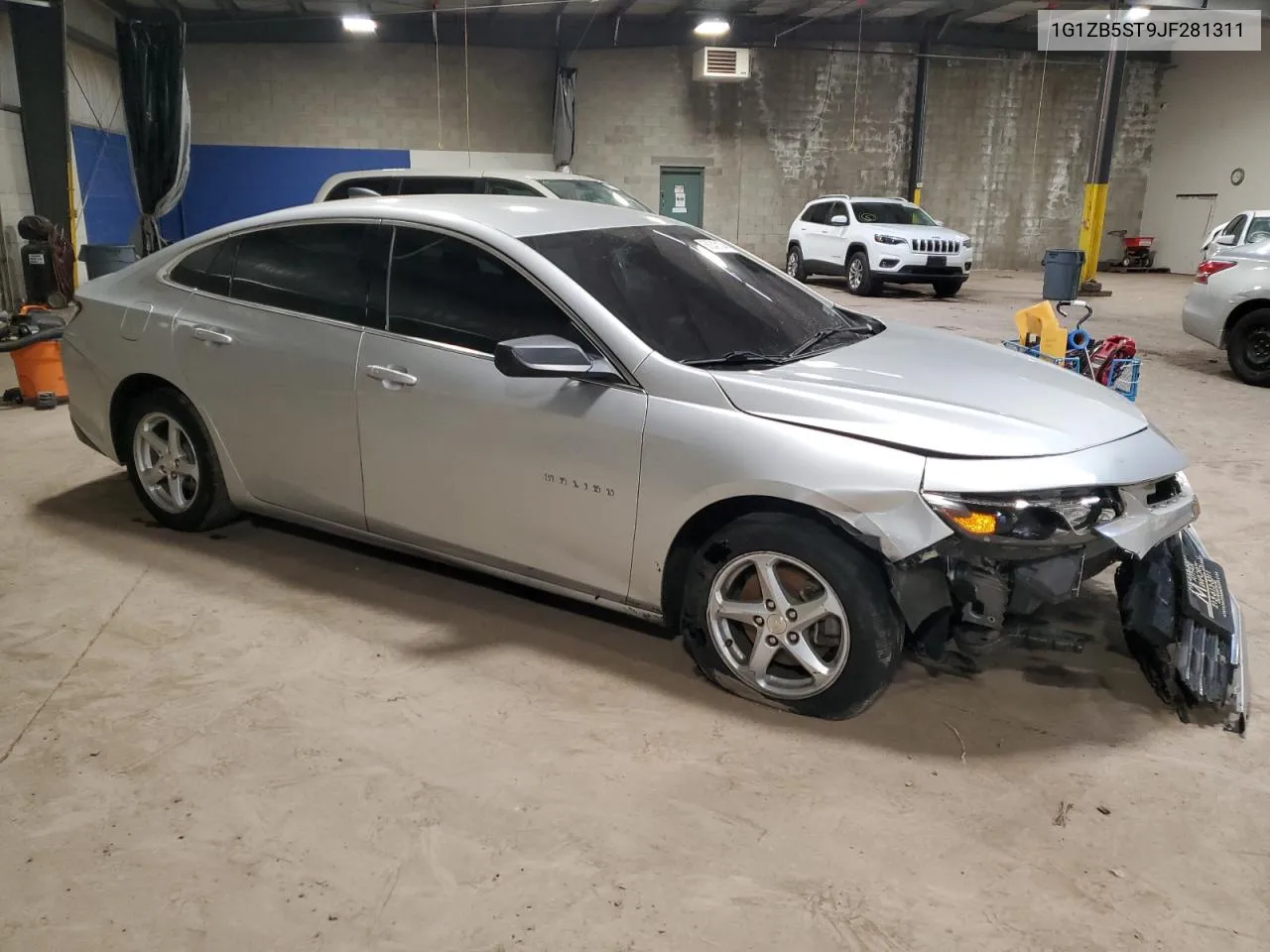 2018 Chevrolet Malibu Ls VIN: 1G1ZB5ST9JF281311 Lot: 66242134