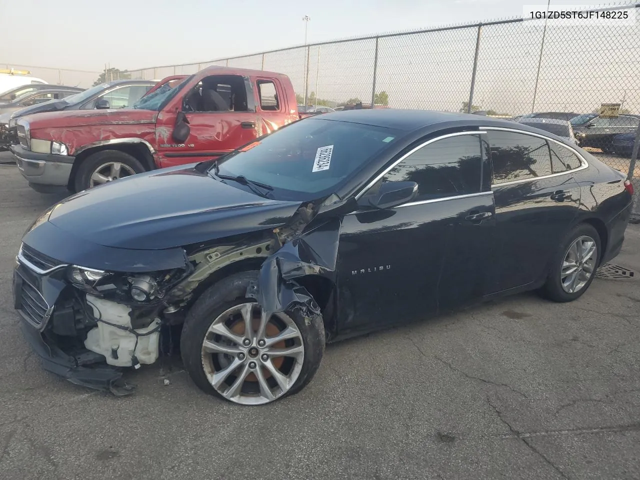 1G1ZD5ST6JF148225 2018 Chevrolet Malibu Lt