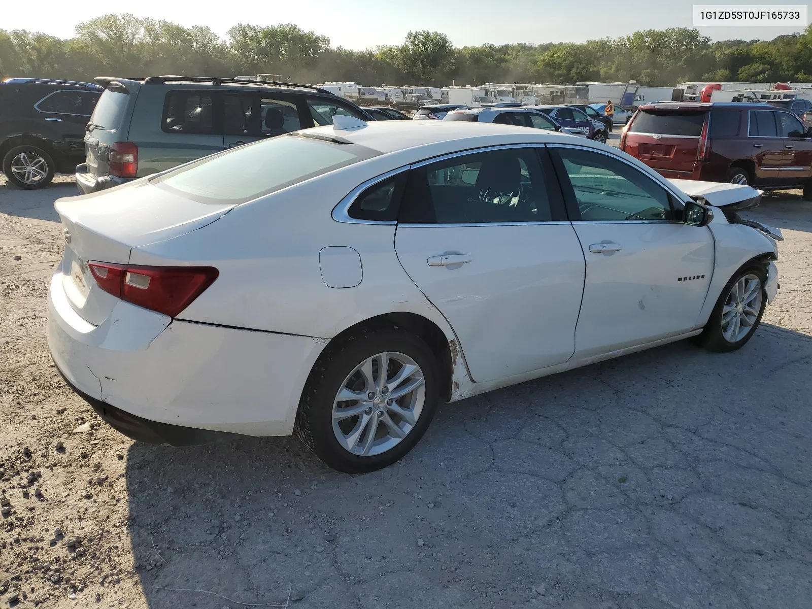 2018 Chevrolet Malibu Lt VIN: 1G1ZD5ST0JF165733 Lot: 66348254