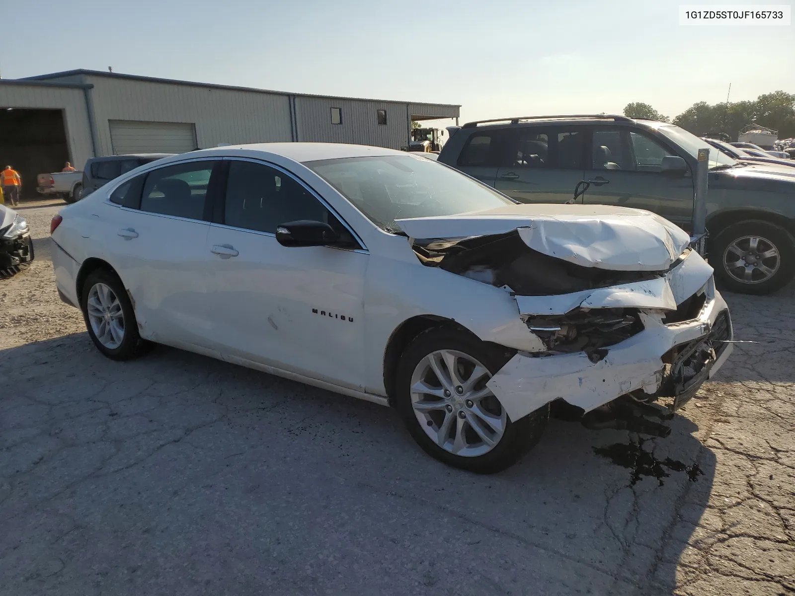 2018 Chevrolet Malibu Lt VIN: 1G1ZD5ST0JF165733 Lot: 66348254