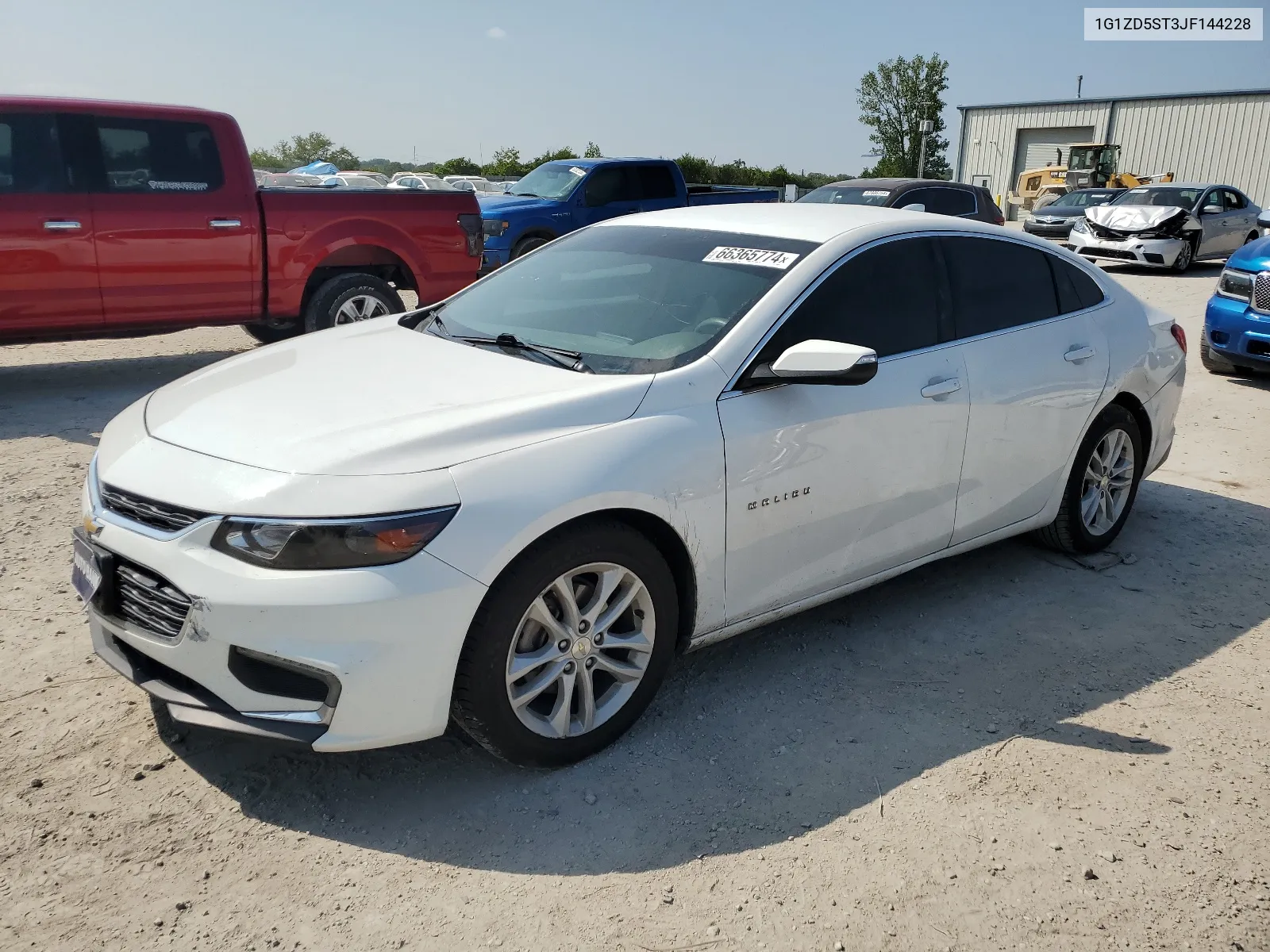 2018 Chevrolet Malibu Lt VIN: 1G1ZD5ST3JF144228 Lot: 66365774