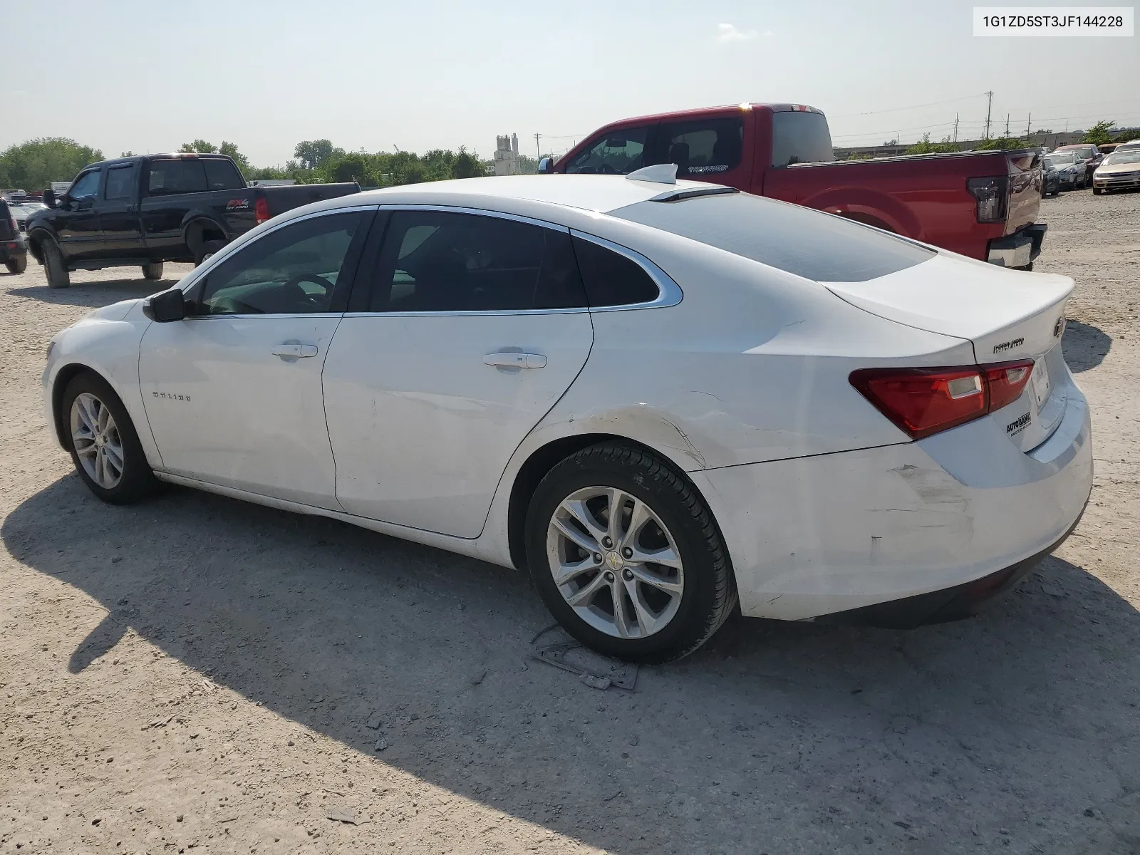 2018 Chevrolet Malibu Lt VIN: 1G1ZD5ST3JF144228 Lot: 66365774