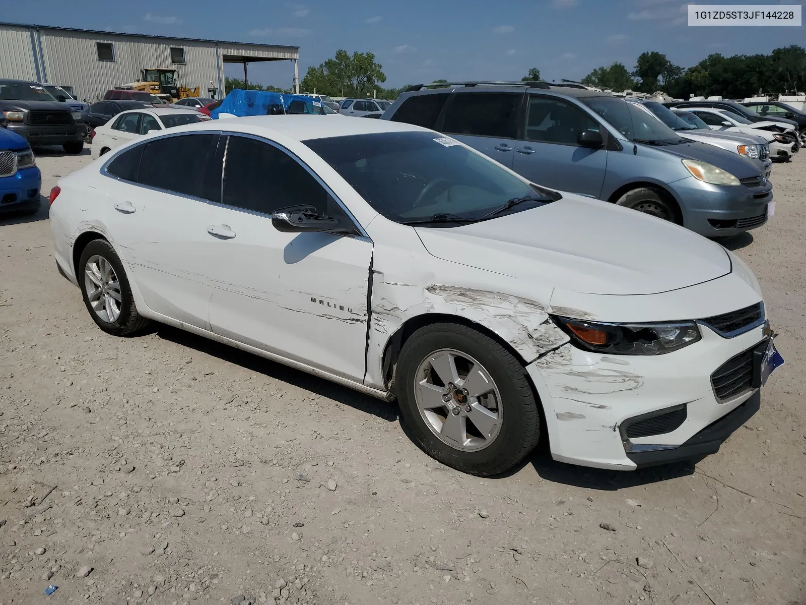 2018 Chevrolet Malibu Lt VIN: 1G1ZD5ST3JF144228 Lot: 66365774