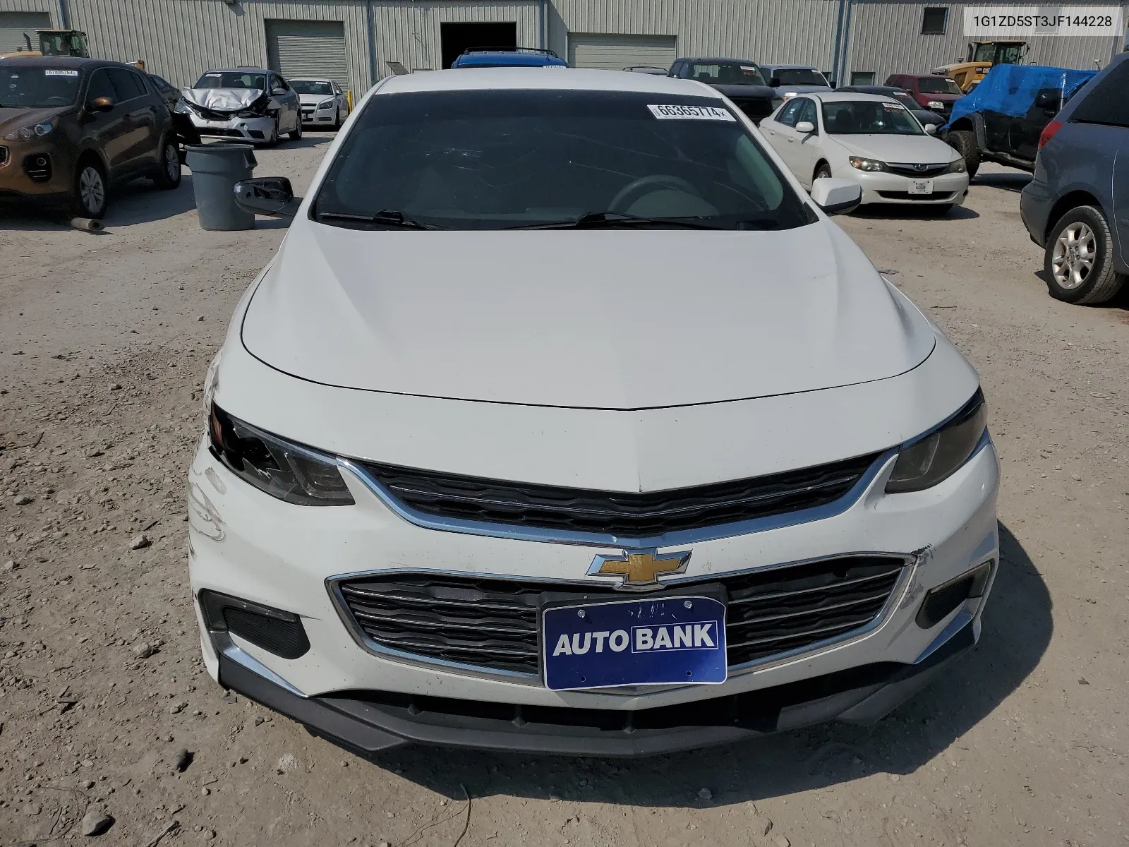 2018 Chevrolet Malibu Lt VIN: 1G1ZD5ST3JF144228 Lot: 66365774