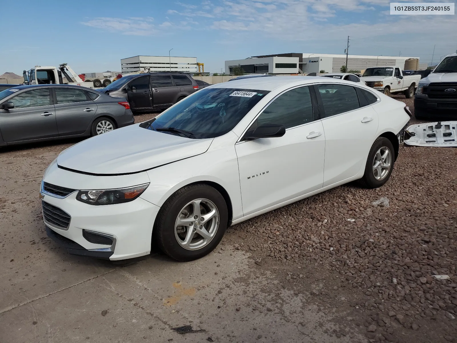 2018 Chevrolet Malibu Ls VIN: 1G1ZB5ST3JF240155 Lot: 66415644