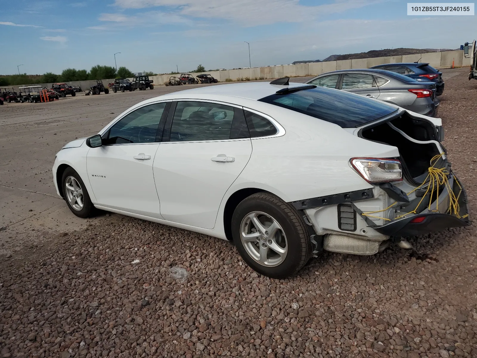 2018 Chevrolet Malibu Ls VIN: 1G1ZB5ST3JF240155 Lot: 66415644