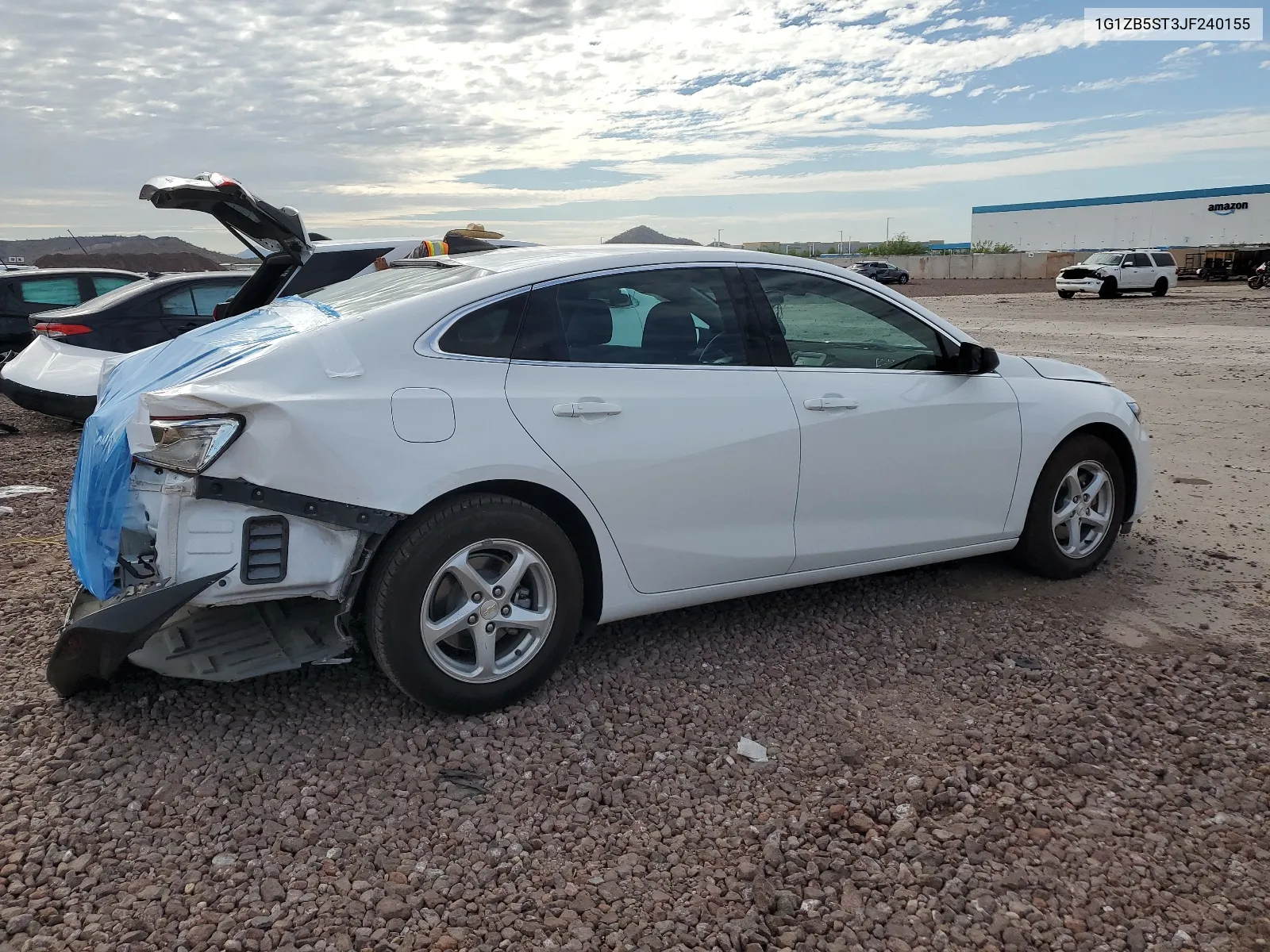 2018 Chevrolet Malibu Ls VIN: 1G1ZB5ST3JF240155 Lot: 66415644