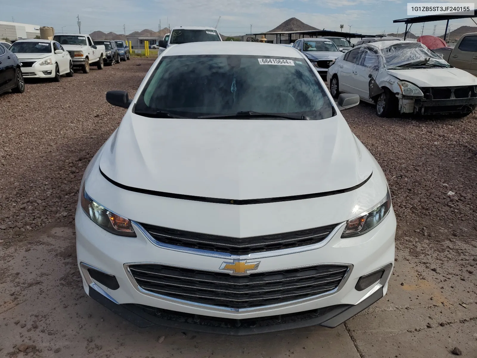 2018 Chevrolet Malibu Ls VIN: 1G1ZB5ST3JF240155 Lot: 66415644