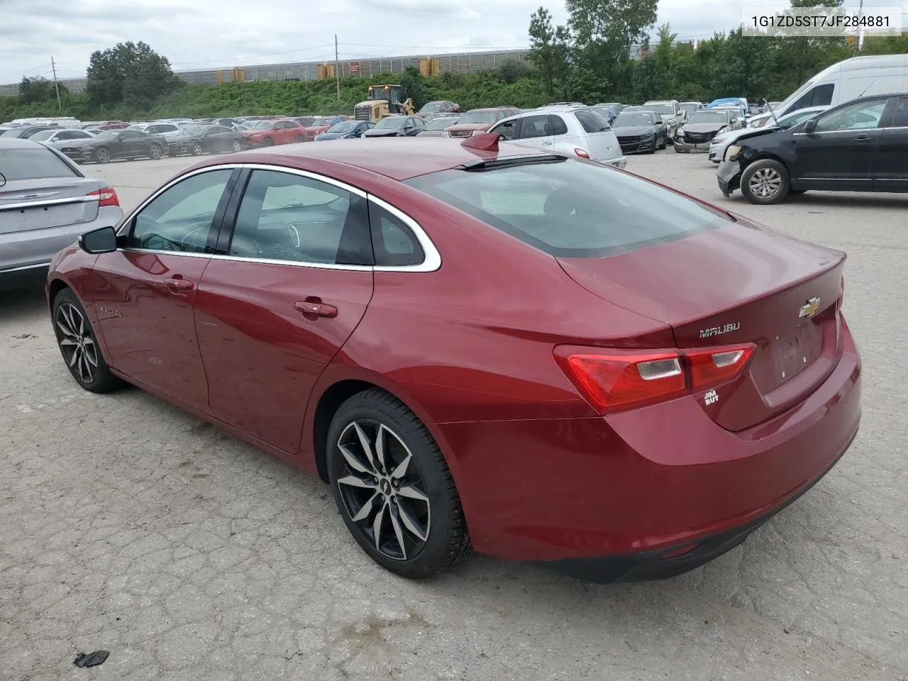 2018 Chevrolet Malibu Lt VIN: 1G1ZD5ST7JF284881 Lot: 66444794